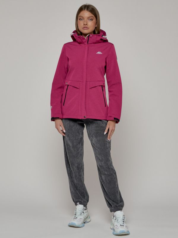 Windbreaker MTFORCE women's softshell raspberry 22005M